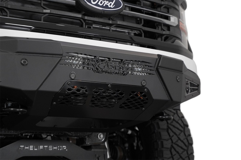 Ford F-150 Bumper - Front - Addictive Desert Designs - HoneyBadger - Hammer Black - 2024+